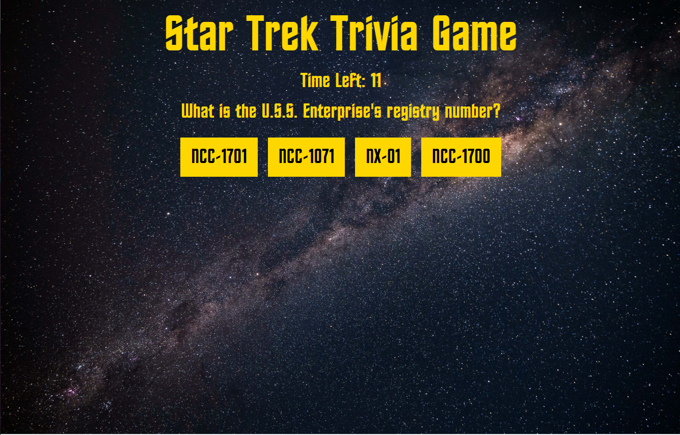 Star Trek Trivia